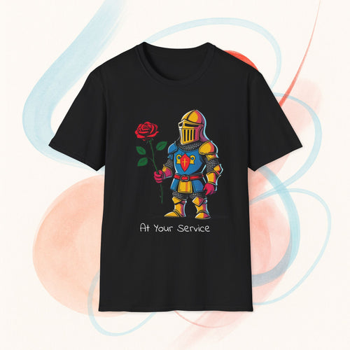 Charming Knight T-Shirt, Cute Hero Shirt, Funny Gift for Him