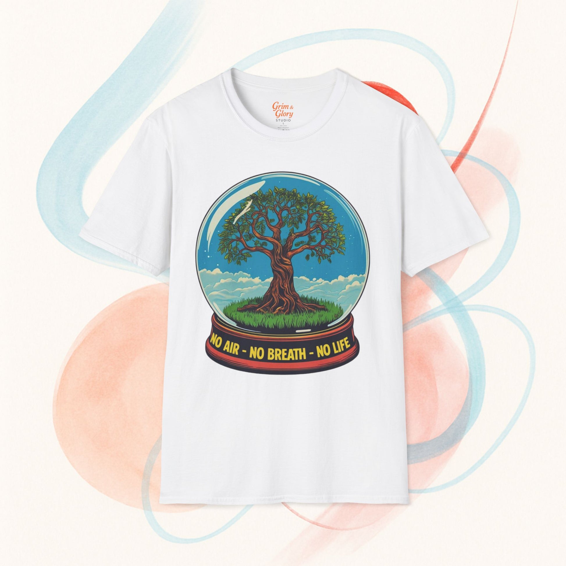 Tree of Life T-Shirt – Nature Graphic Tee, Eco Message Shirt, Climate Awareness Apparel
