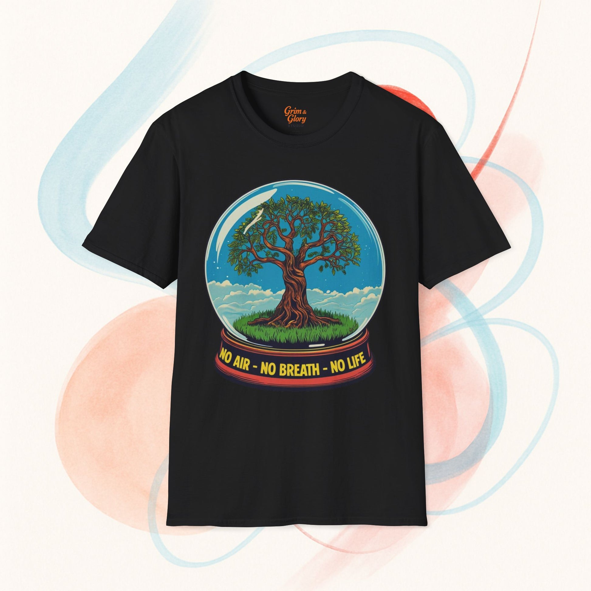 Tree of Life T-Shirt – Nature Graphic Tee, Eco Message Shirt, Climate Awareness Apparel