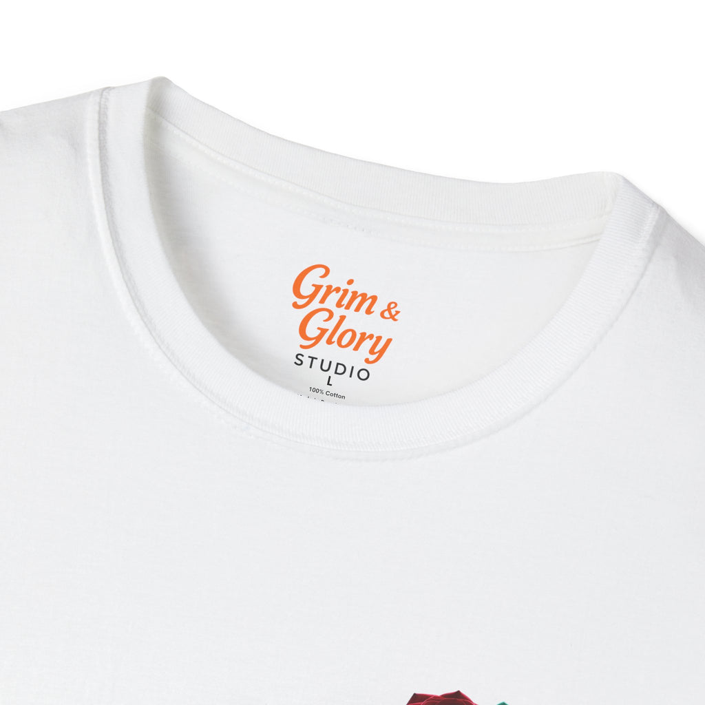 Rose Snake Floral Graphic T-Shirt, Cozy Everyday Wear, Summer Fashion Piece