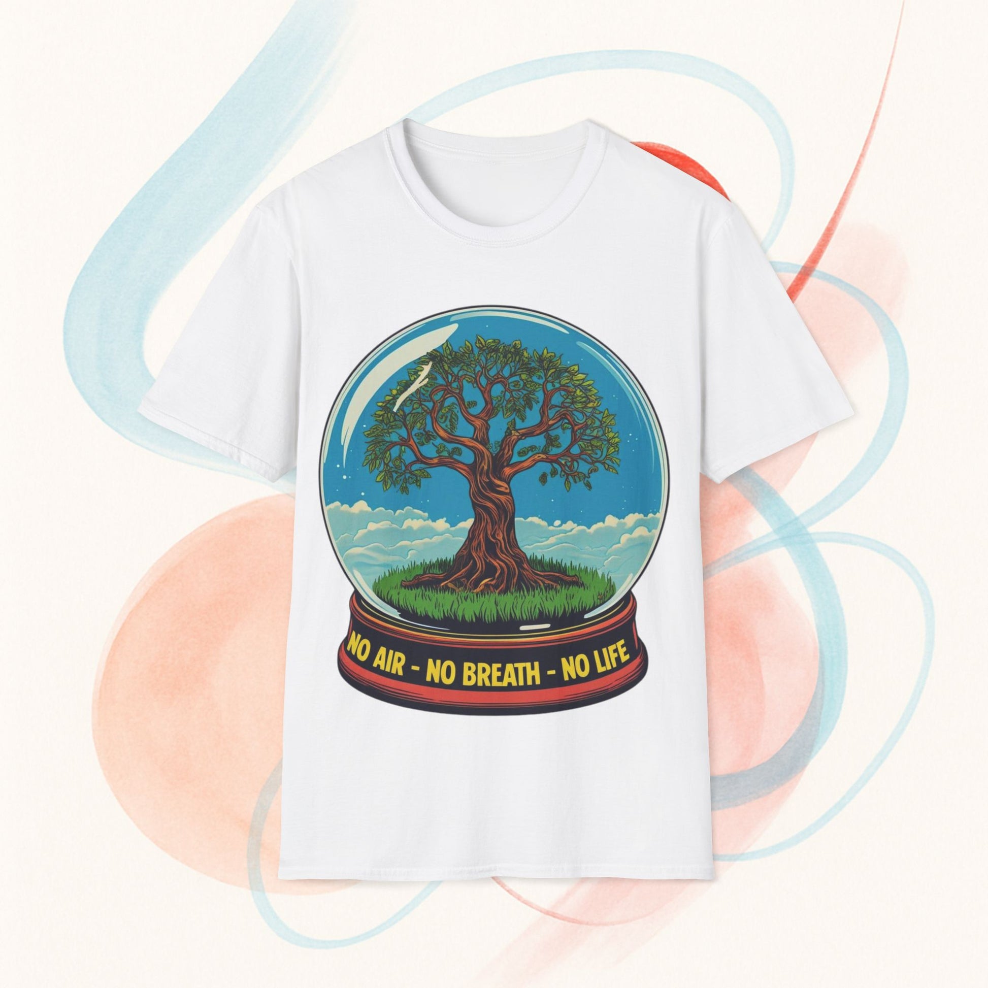 Nature-Inspired T-Shirt, Tree Graphic Tee, Eco-Friendly Apparel
