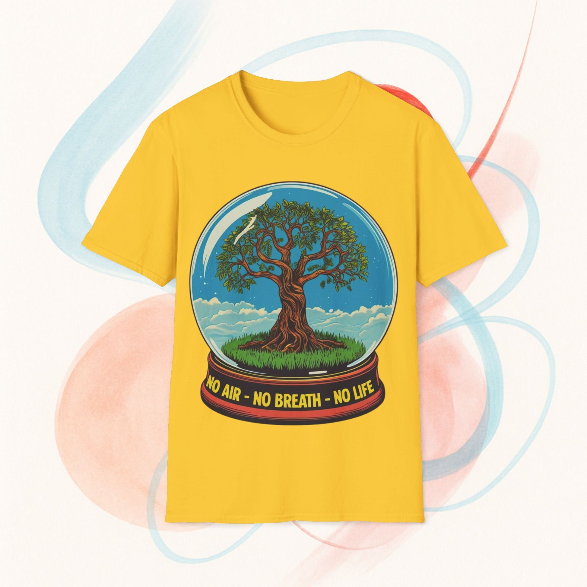Nature-Inspired T-Shirt, Tree Graphic Tee, Eco-Friendly Apparel