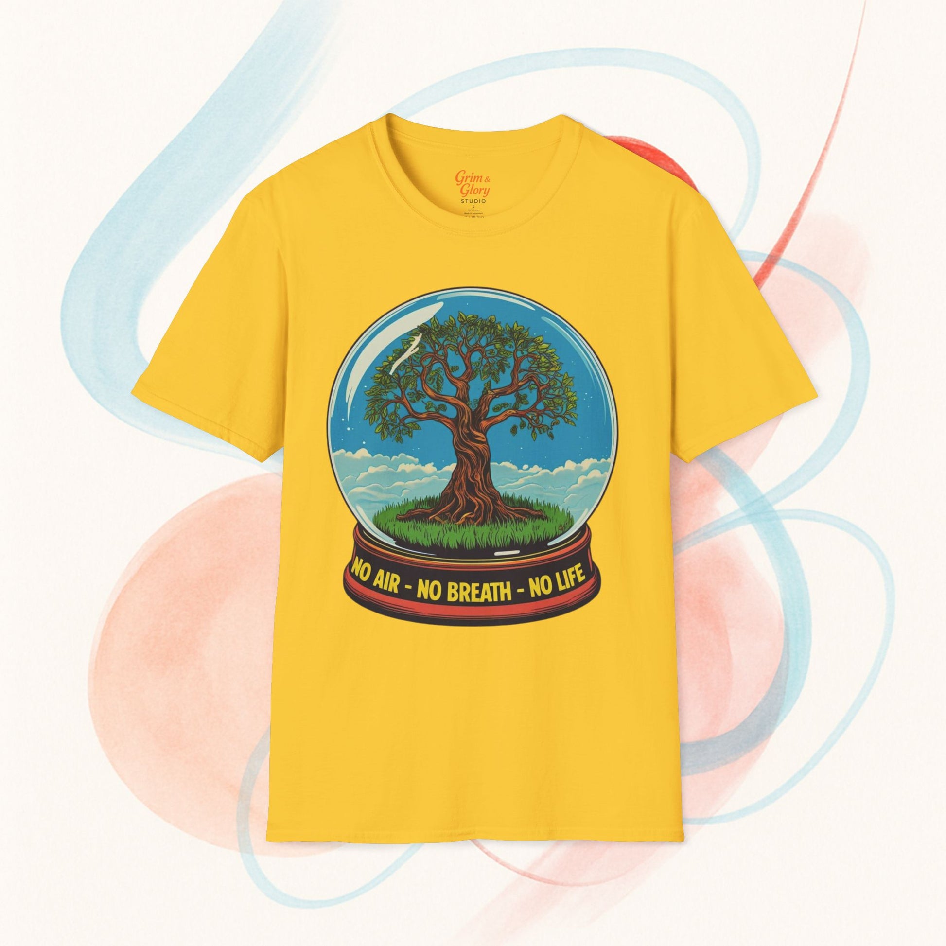 Tree of Life T-Shirt – Nature Graphic Tee, Eco Message Shirt, Climate Awareness Apparel