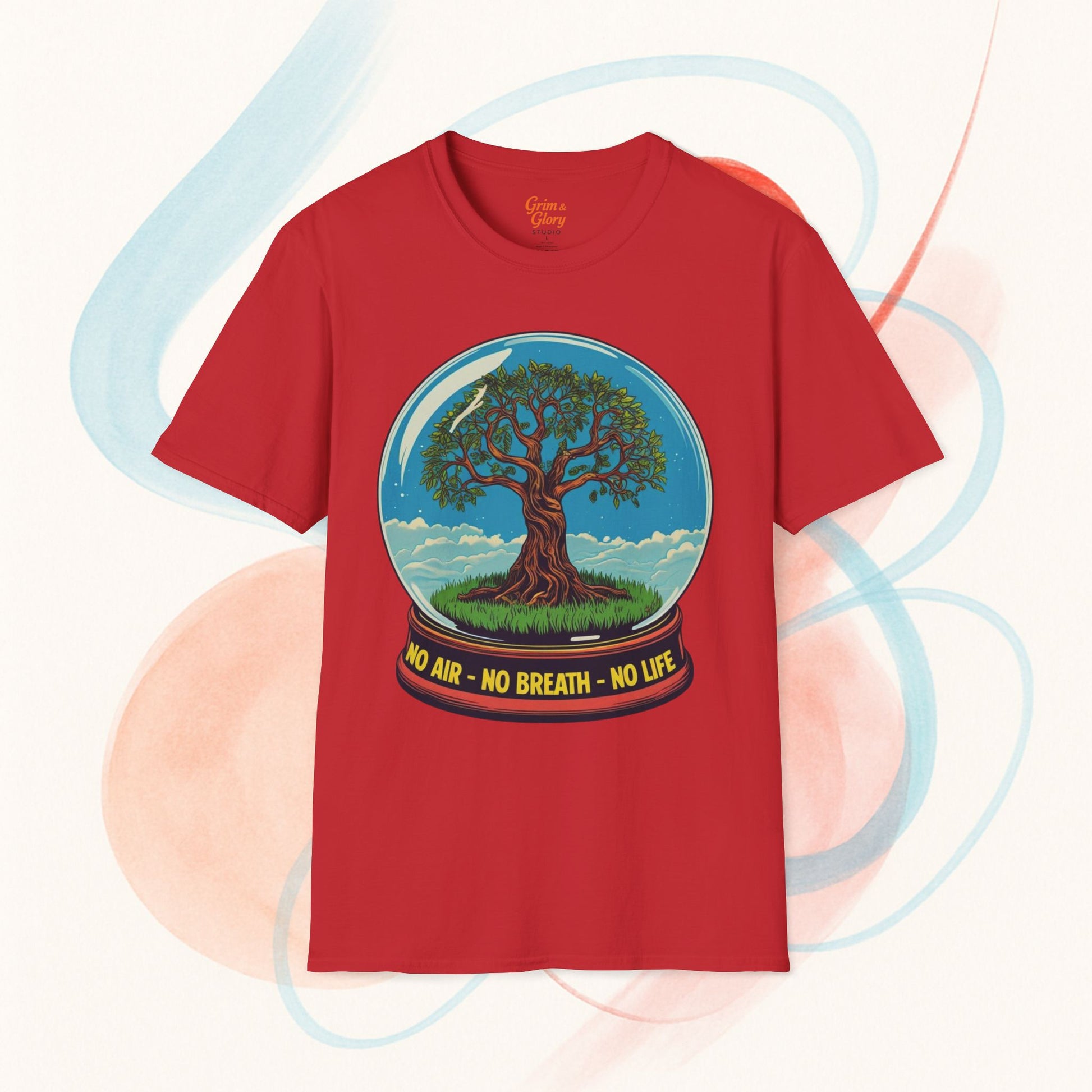 Tree of Life T-Shirt – Nature Graphic Tee, Eco Message Shirt, Climate Awareness Apparel