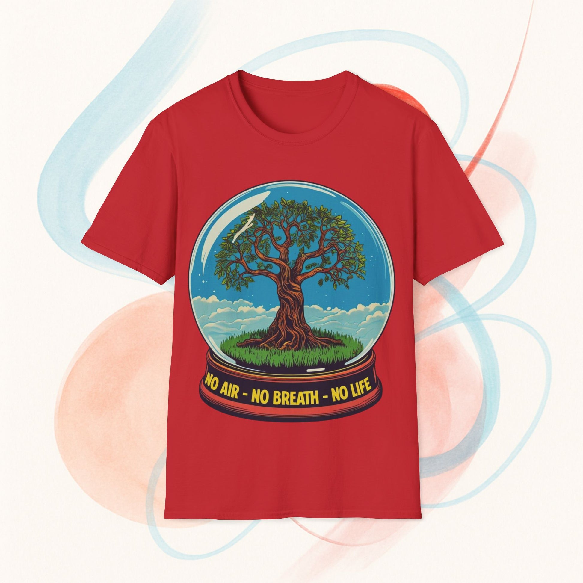 Nature-Inspired T-Shirt, Tree Graphic Tee, Eco-Friendly Apparel