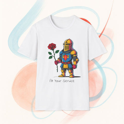 Charming Knight T-Shirt, Cute Hero Shirt, Funny Gift for Him
