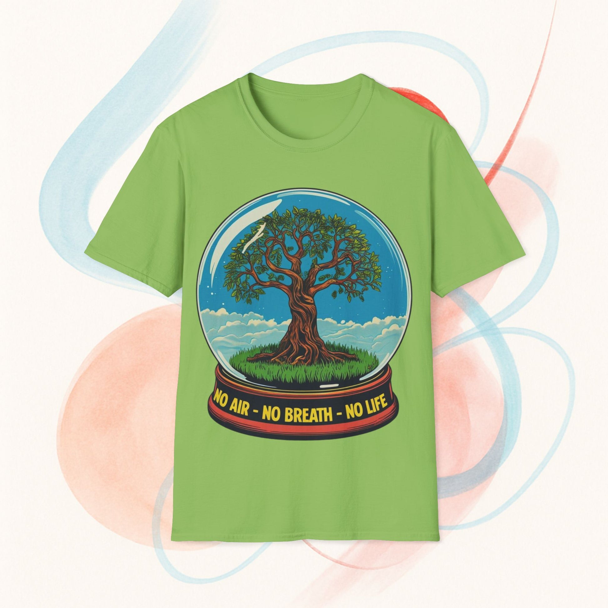 Nature-Inspired T-Shirt, Tree Graphic Tee, Eco-Friendly Apparel