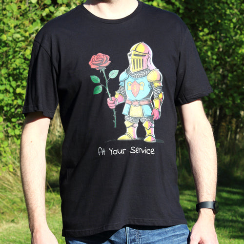 Charming Knight T-Shirt, Cute Hero Shirt, Funny Gift for Him